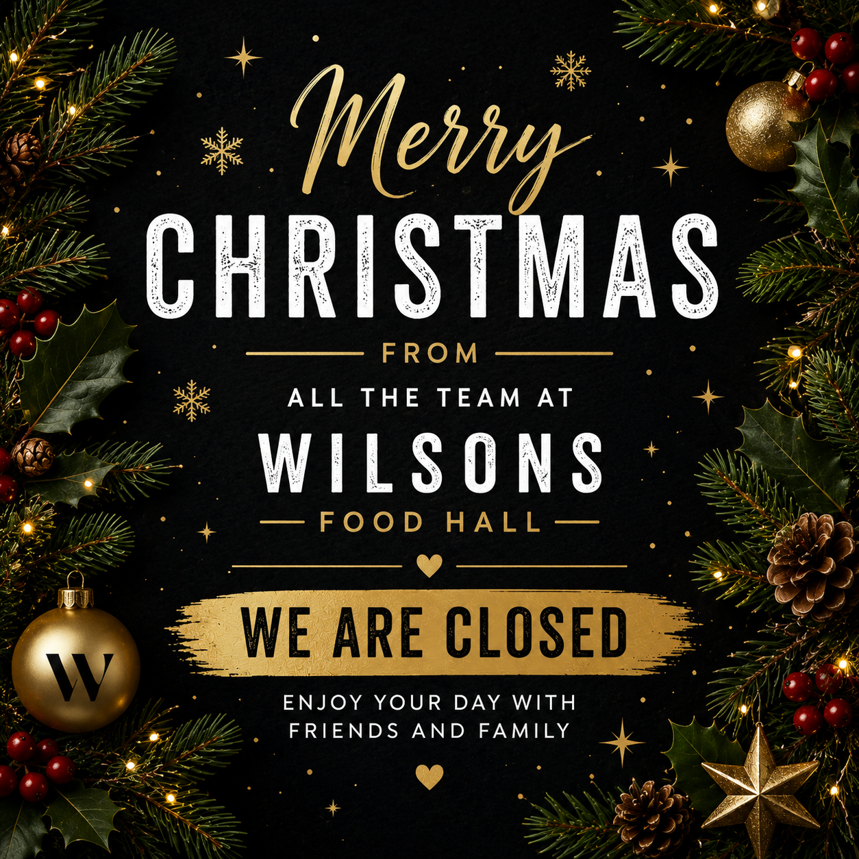 Christmas from Wilsons